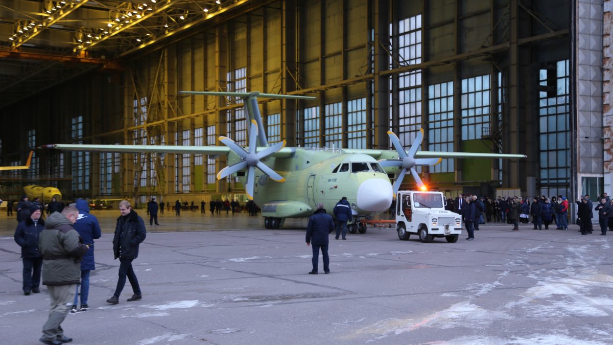 Russian Military Launches First Prototype of New Ilyushin Il-112V Transport