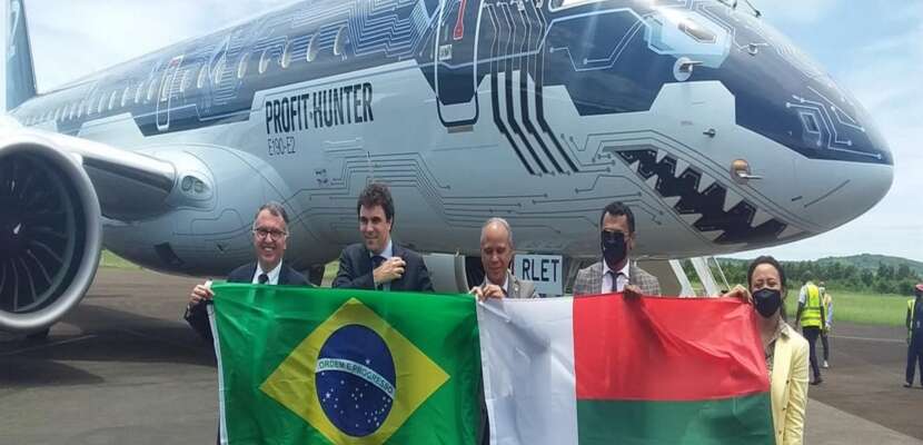 Newly Created Flag Carrier Madagascar Airlines Eyes Embraer E190-E2
