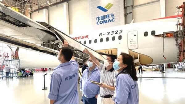 China’s Shanghai Aircraft Performs Its First ARJ21 4C Heavy Check